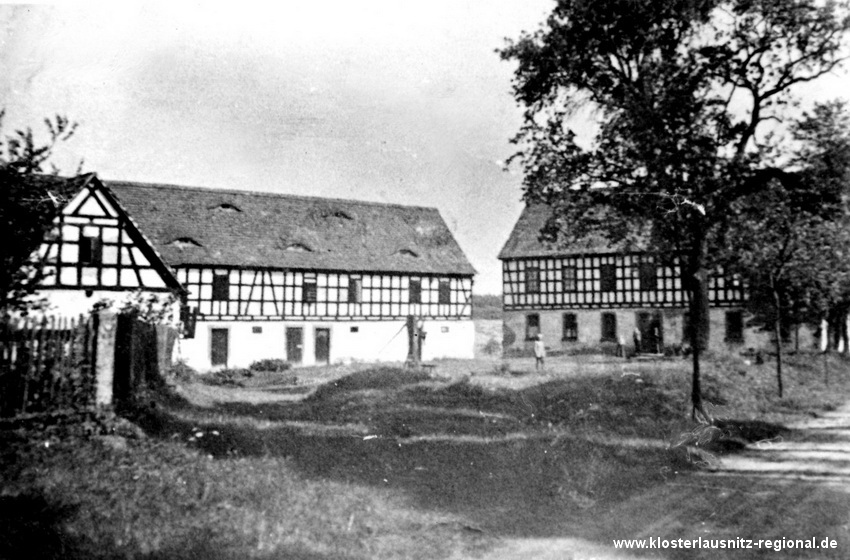 Der Gasthof im Jahr 1920 - Gastwirt 1920 – 1945 Karl F.W. Schlegel (Fleischermeister aus Hermsdorf)